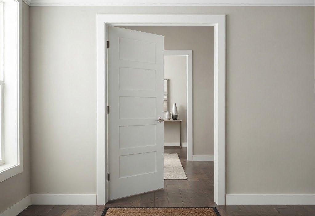Лиштва СТАНДАРТ 70мм прямий ПВХ Декор білий — фото 2