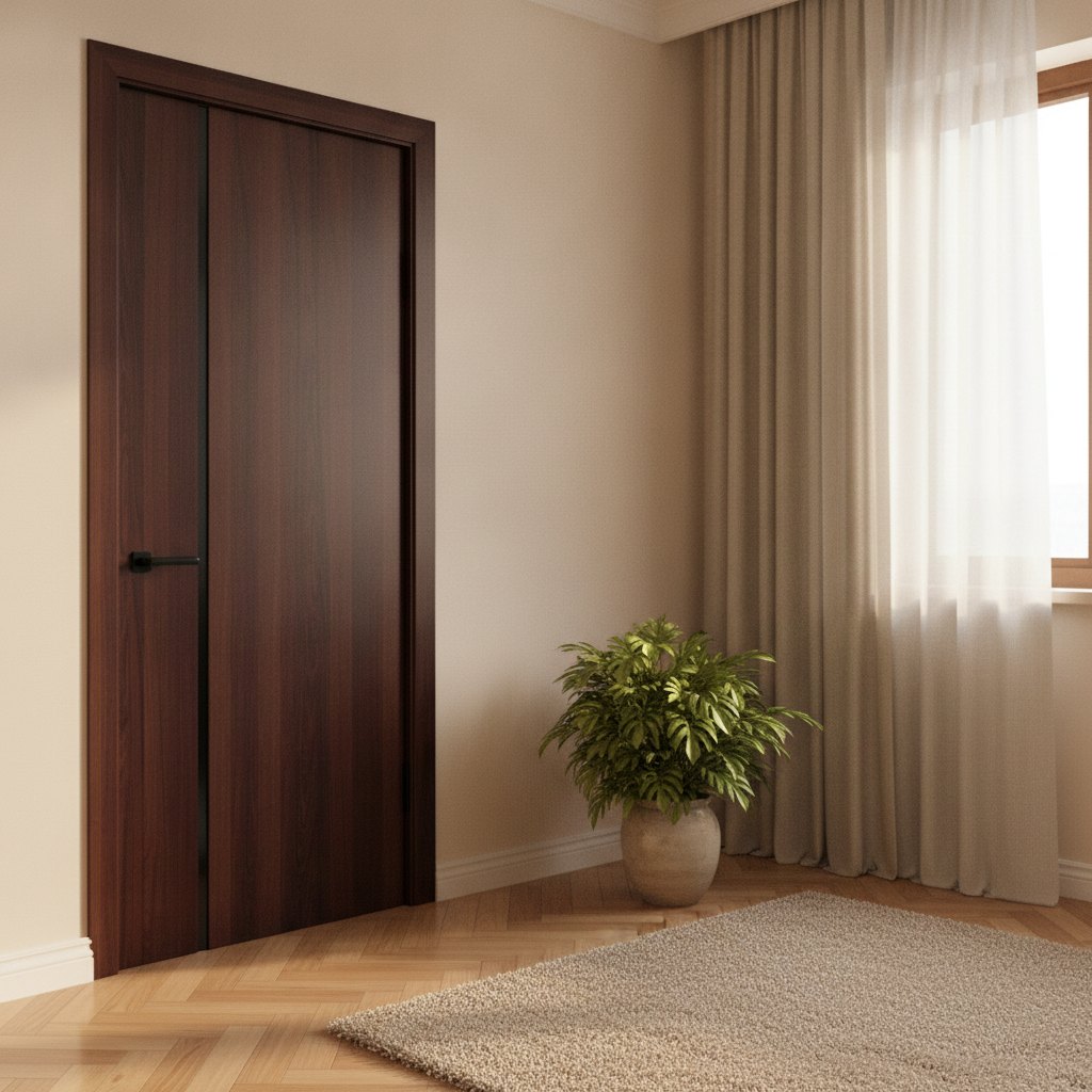 Міжкімнатні двері ALLIANCE DOORS Berlin Горіх італійський — фото 2