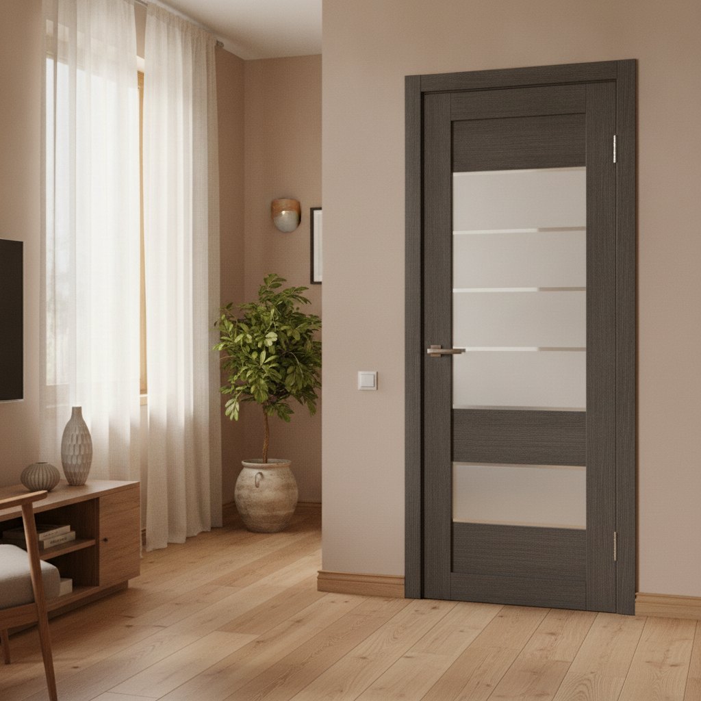 Міжкімнатні двері Оміс Deco 10 G Дуб Ash Line — фото 2