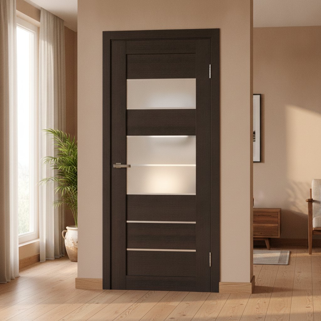 Міжкімнатні двері Оміс Deco 10 G Дуб Wenge — фото 2