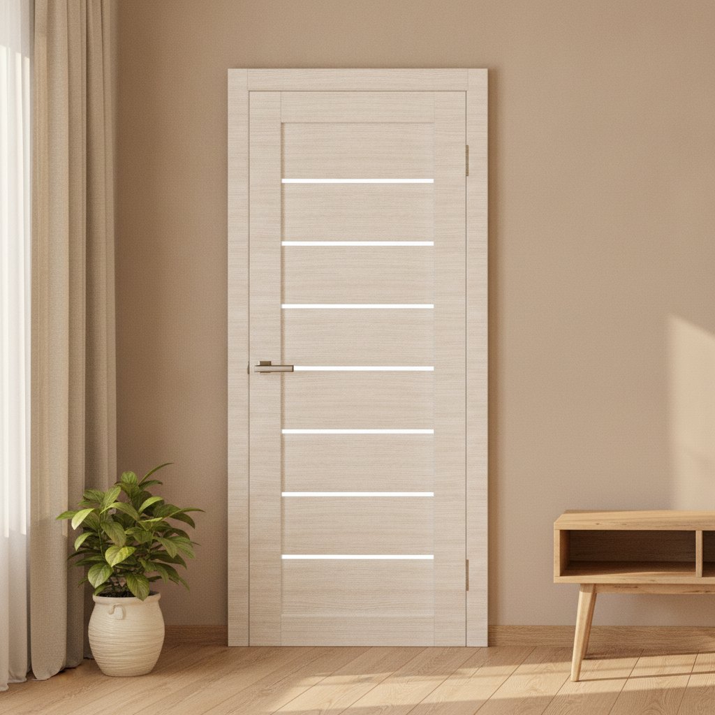 Міжкімнатні двері Оміс Deco 10 G Дуб Bianco Line — фото 2
