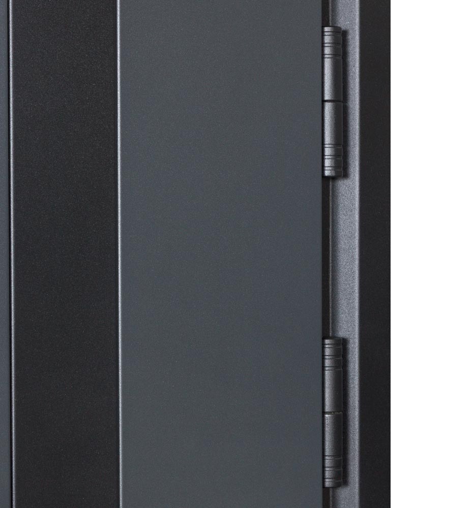 Двері вхідні Булат Котедж 710/265. Metalic anthracite/Вулична Білий атласний — фото 7