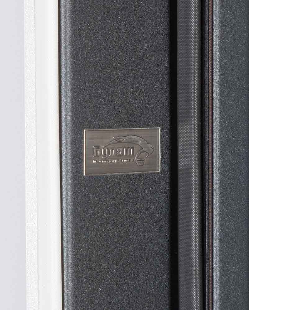 Двері вхідні Булат Котедж 710/265. Metalic anthracite/Вулична Білий атласний — фото 9