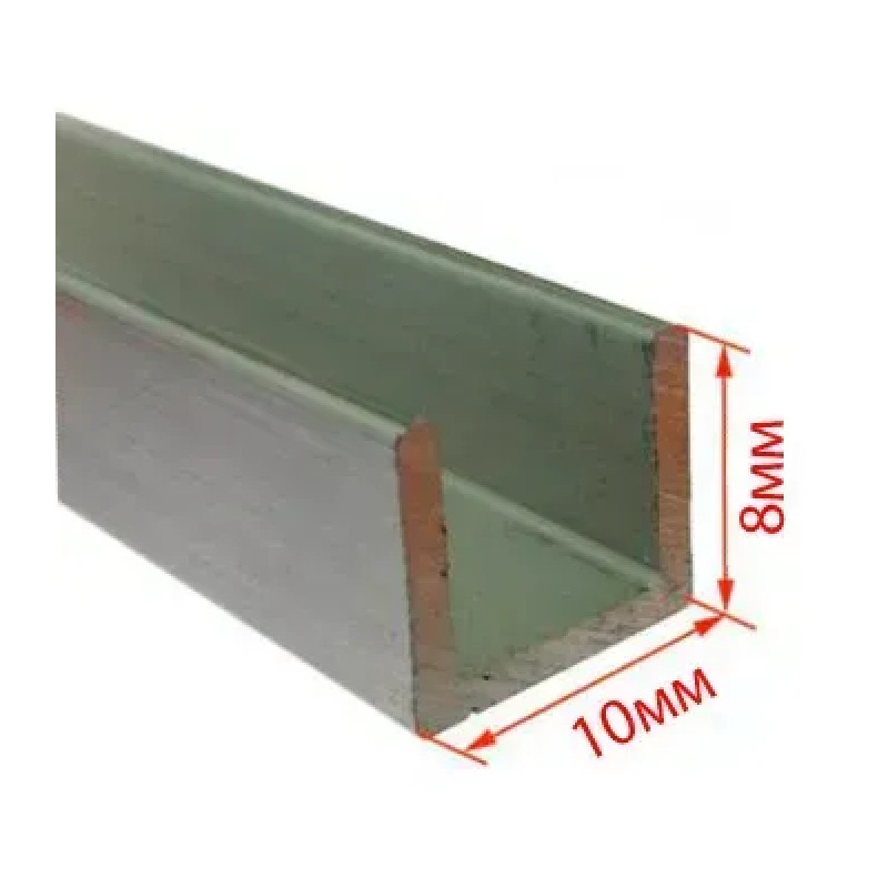 Профиль нижний DS-40кг (8*10мм, 0,9м)