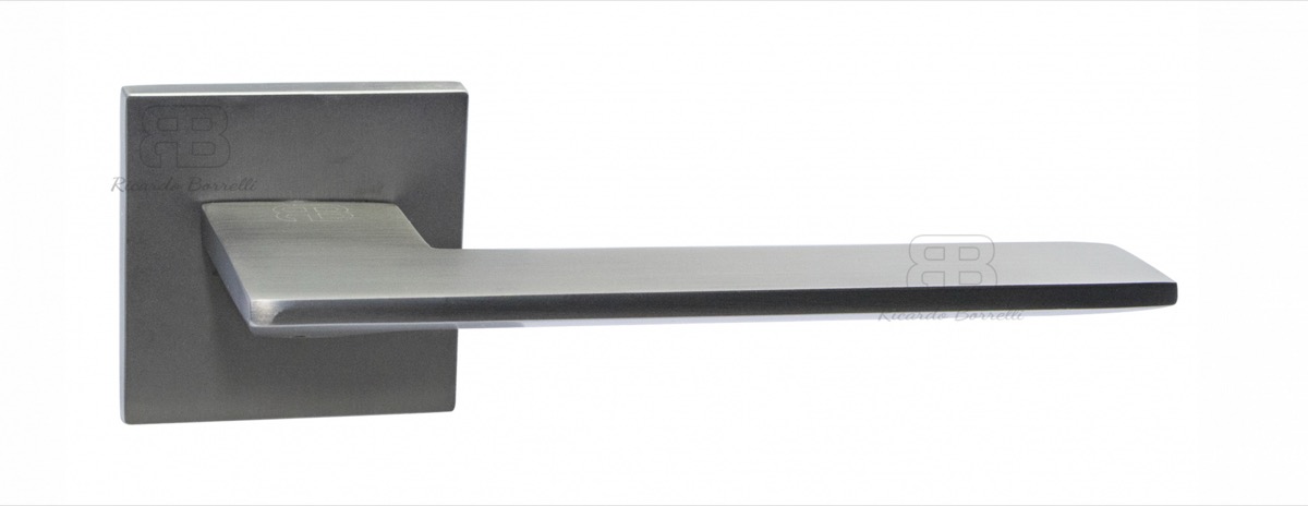 Дверна ручка TM RB QUATTRO модель Q 01.50 (пара), кмпл. MG/мат. графіт, шт