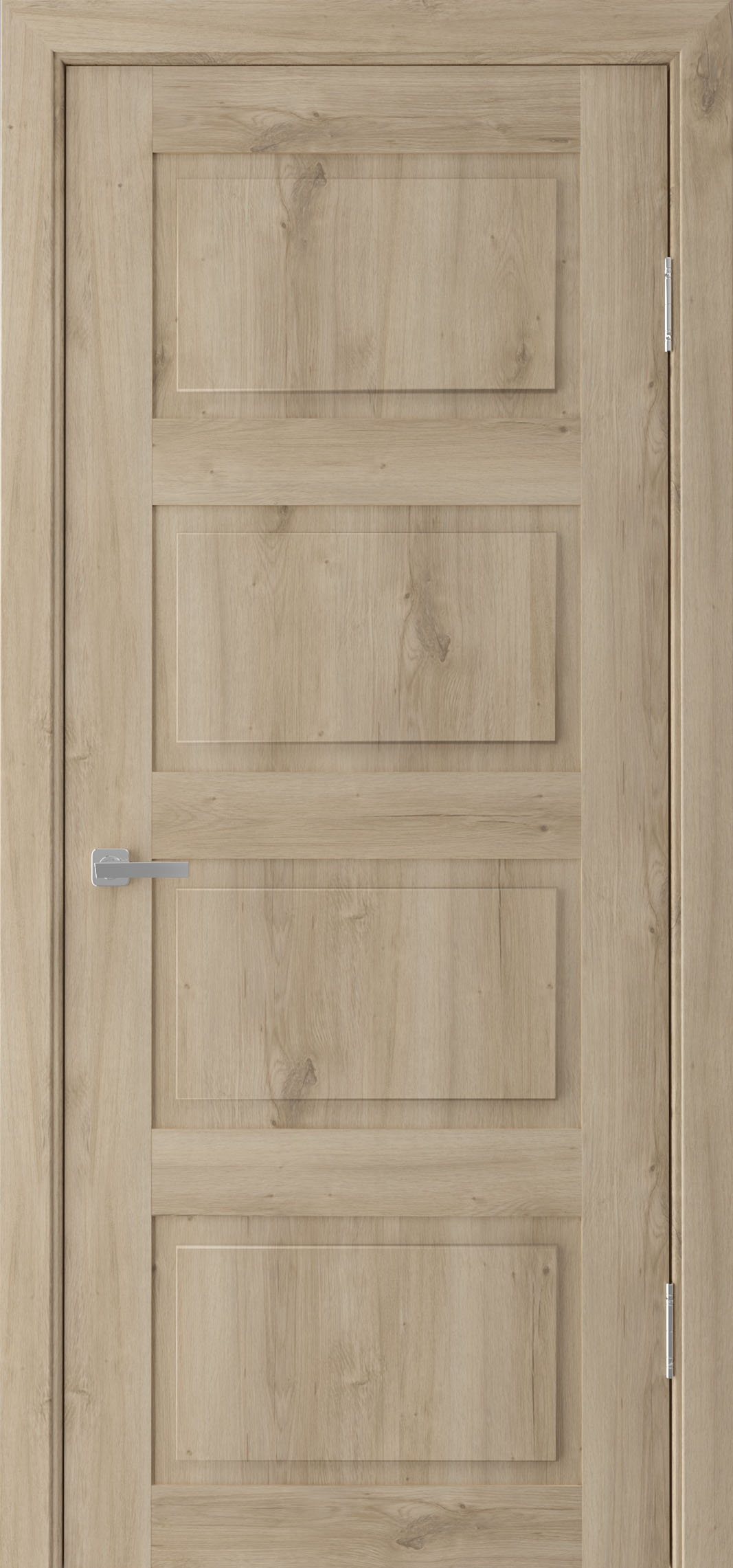 Міжкімнатні двері ALLIANCE DOORS Quadro 1 (ППЛ) Титан софттач