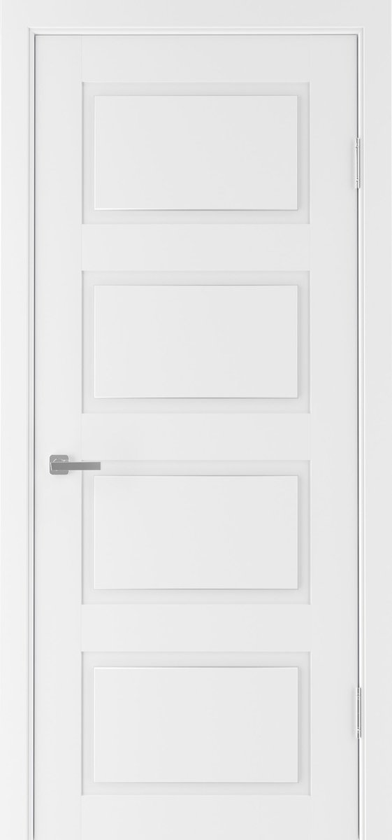 Межкомнатная дверь ALLIANCE DOORS Quadro 1 (ПВХ) Белый УМ