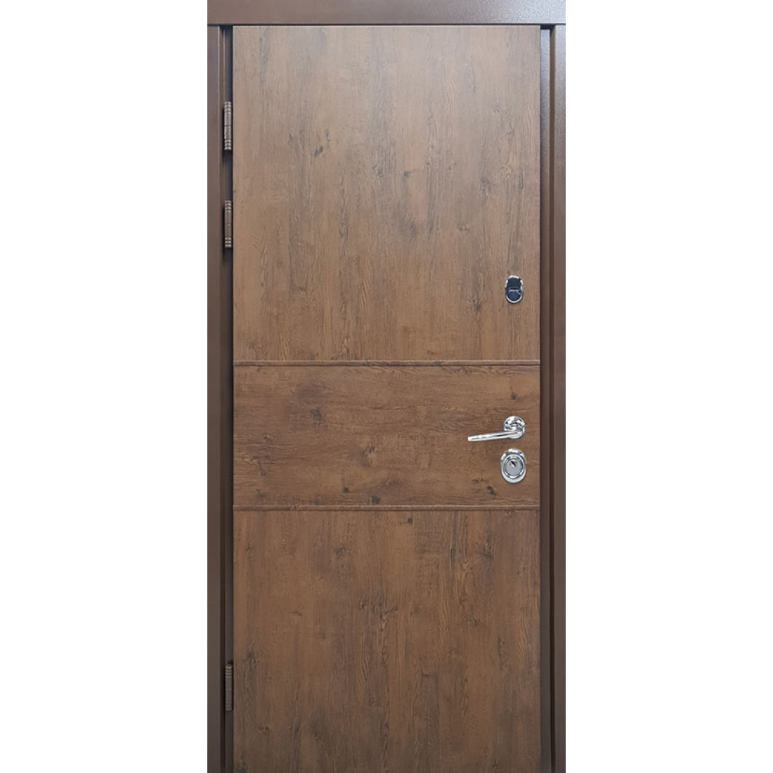Вхідні двері Булат HOUSE-3 мод.191 дуб бронзовый