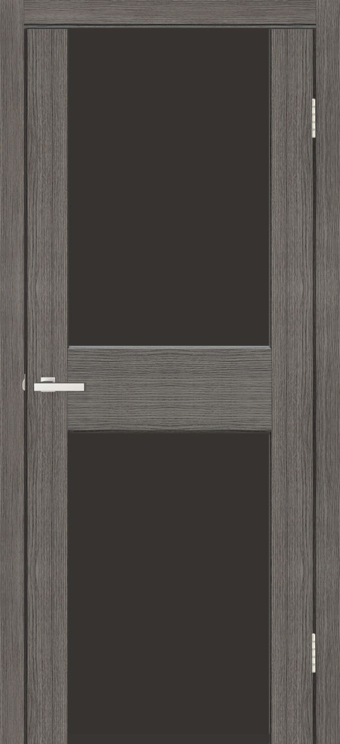 Міжкімнатні двері Оміс Gloss 03 triplex black Cortex Ash