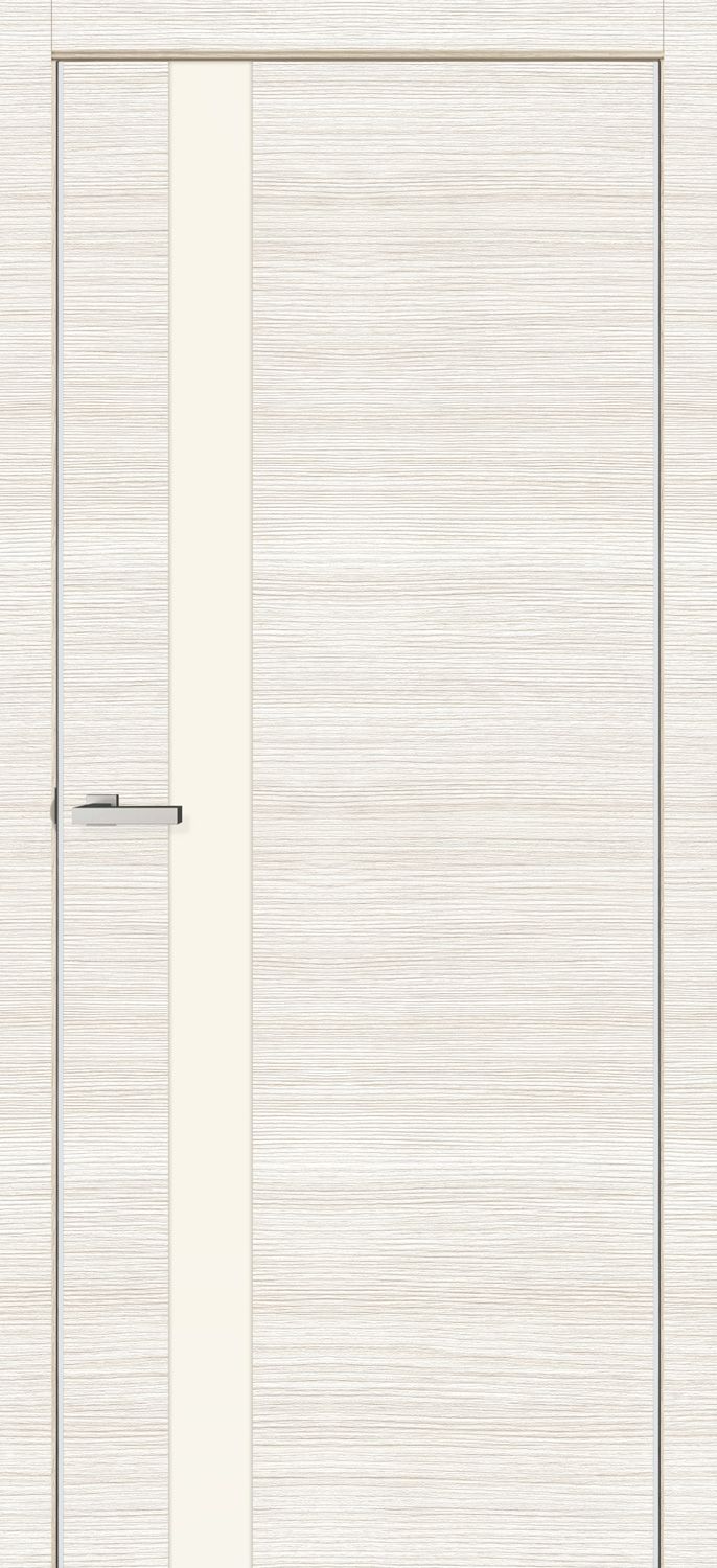 Міжкімнатні двері Alumo 01 (3Н) Дуб Bianco Line Crema