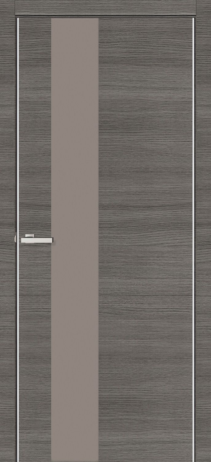 Міжкімнатні двері Alumo 03 (3Н) Дуб Ash Line+graphite