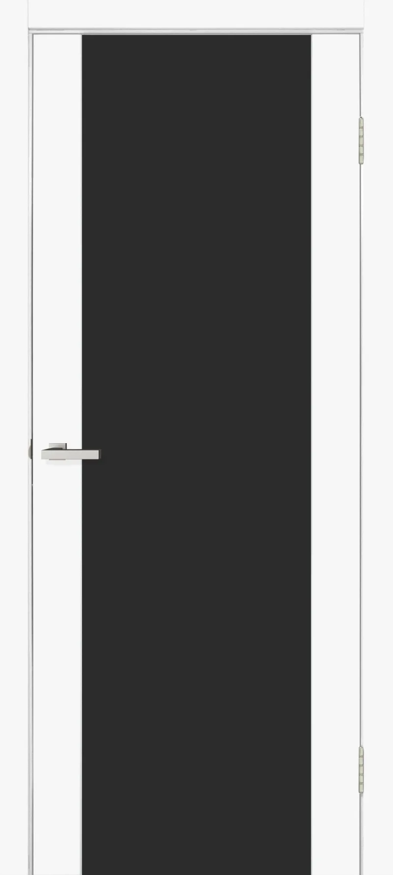 Міжкімнатні двері Оміс Gloss triplex black SM білий