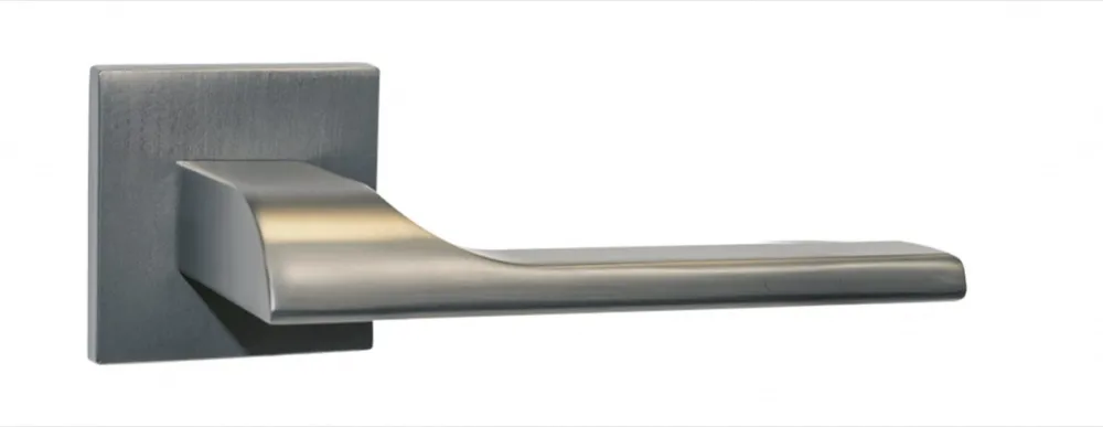 Дверна ручка TM RB QUATTRO модель Q 03.50 (пара), кмпл. MG/мат. графіт, шт