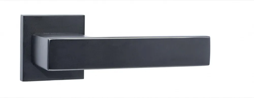 Дверна ручка TM RB QUATTRO модель Q 06.50 (пара), кмпл. MB/мат. чорний, шт