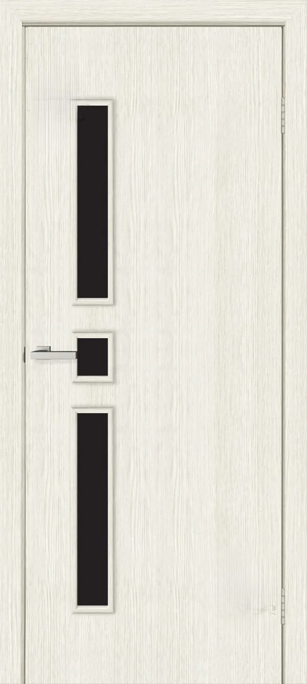 Дверне полотно Комфорт ЕКО (чорне скло) 34мм, шт