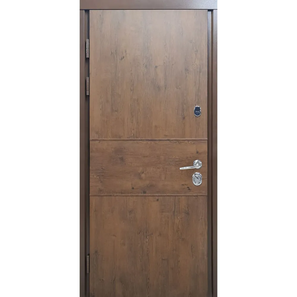 Вхідні двері Булат HOUSE-3 мод.191 дуб бронзовый