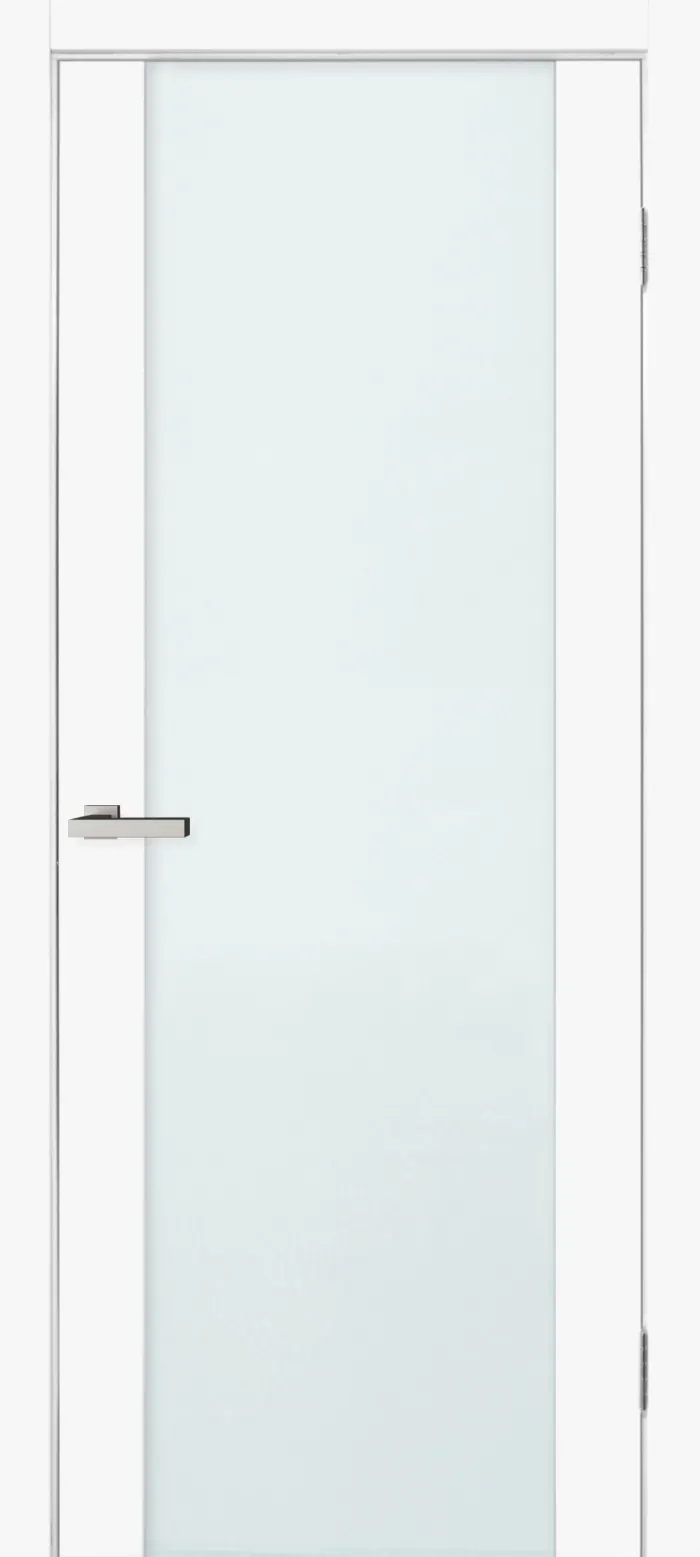 Міжкімнатні двері Оміс Gloss triplex milk SM білий