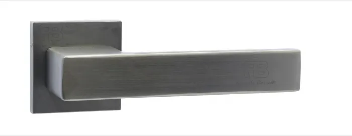 Дверна ручка TM RB QUATTRO модель Q 06.50 (пара), кмпл. MG/мат. графіт, шт