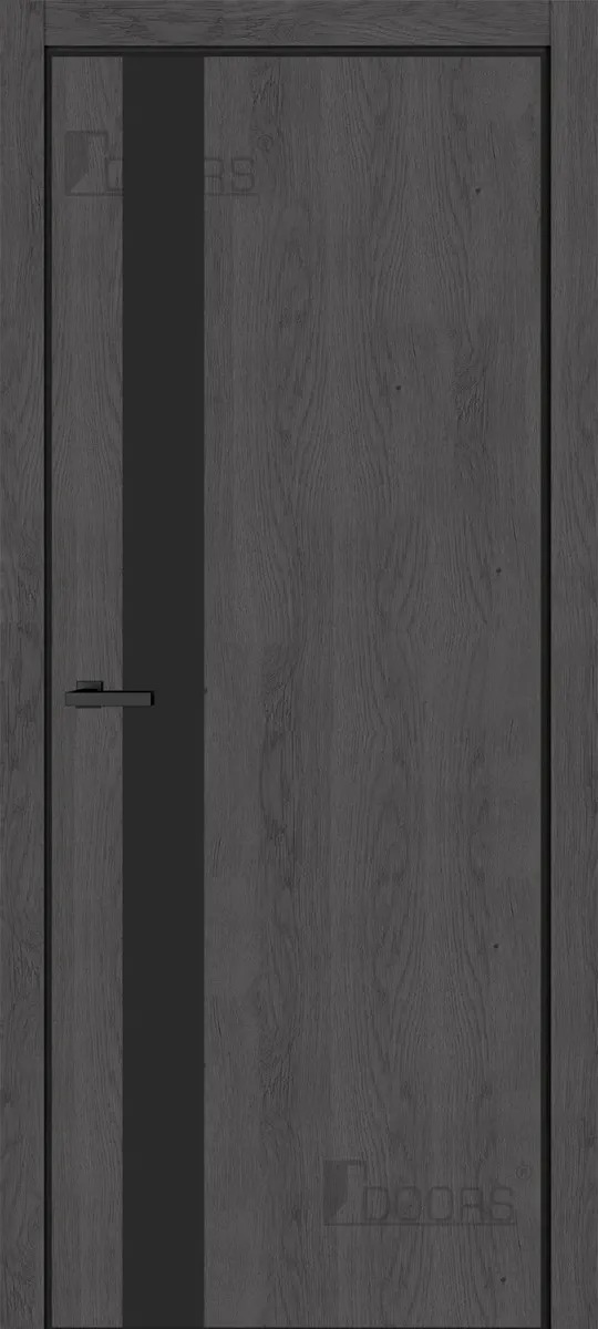 Дверное полотно TRENTO ПВХ 03 BG (черное стекло)…